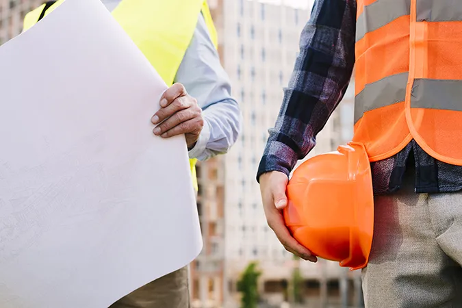 Ouvriers sur chantier - Image designed by Freepik.com