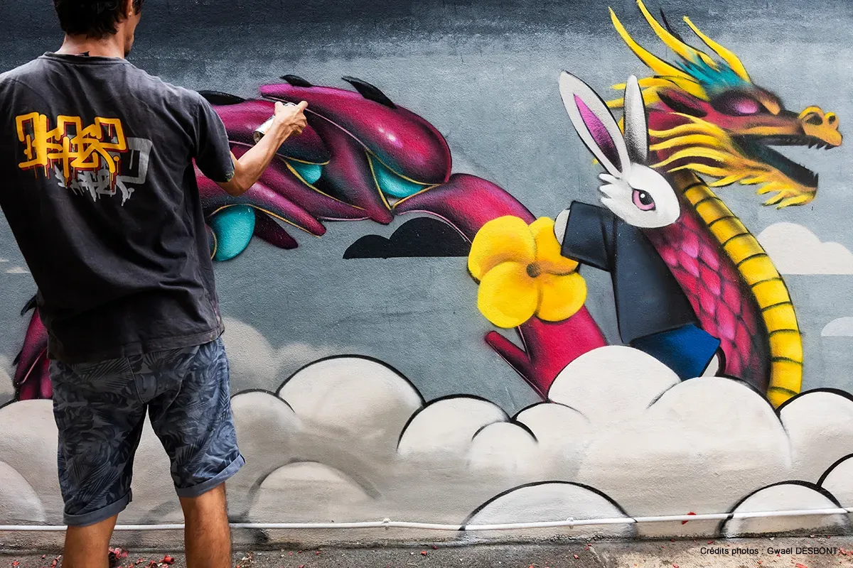 Réalisation du Dragon par ONER